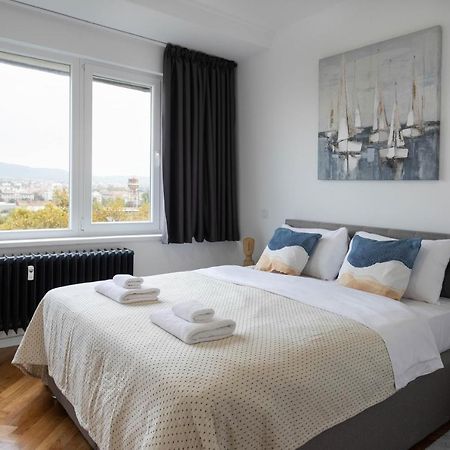 Spacious 2Bdr Apartment- Skyline View Загреб Екстер'єр фото